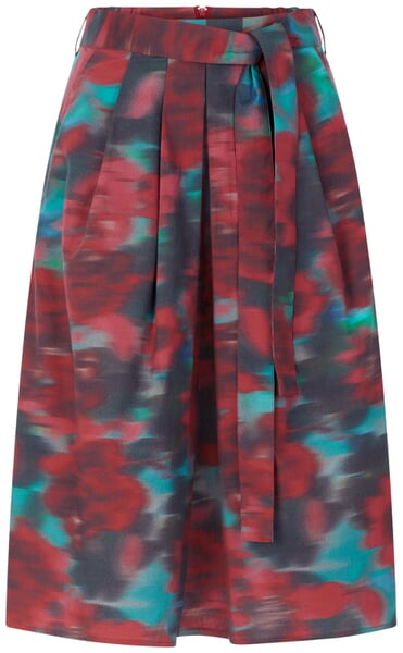 Damen-Popelinerock Multicolor