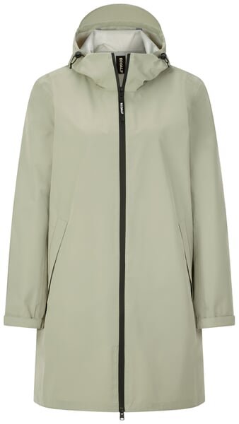 Damen-Regenjacke Salbeigrün