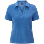 Polo i frotté til damer Blue-gray