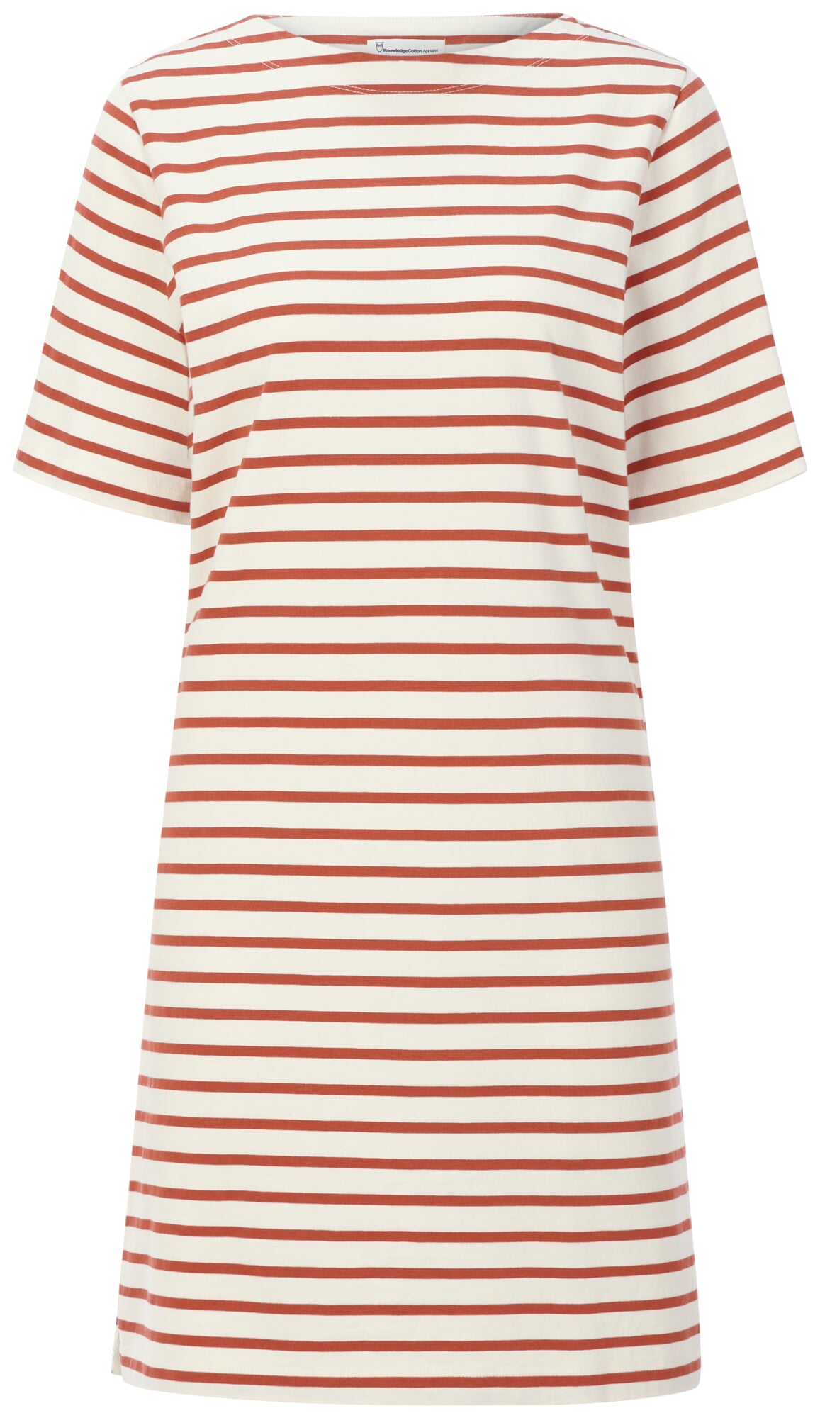 striped jersey dress Women's dress, White rust Country Dresser