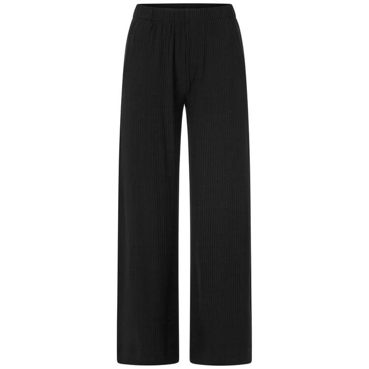 Pantalon en jersey pour femme en Lyocell, Noir