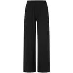Pantalon femme en jersey Lyocell Noir