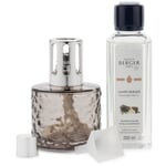 Lampe Berger Set strukturiertes Glas