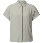 Ladies blouse short sleeve Light green
