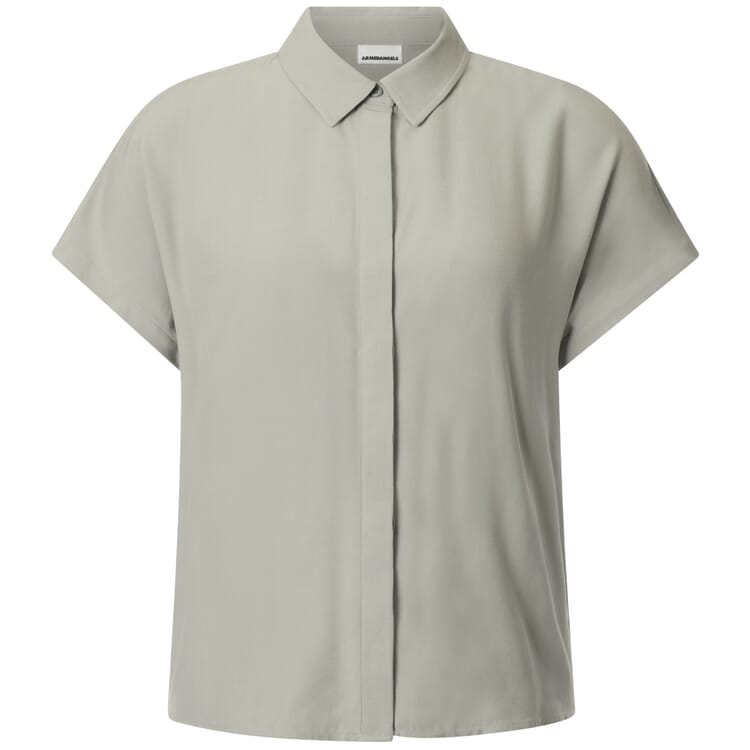 Dames blouse korte mouw, Lichtgroen