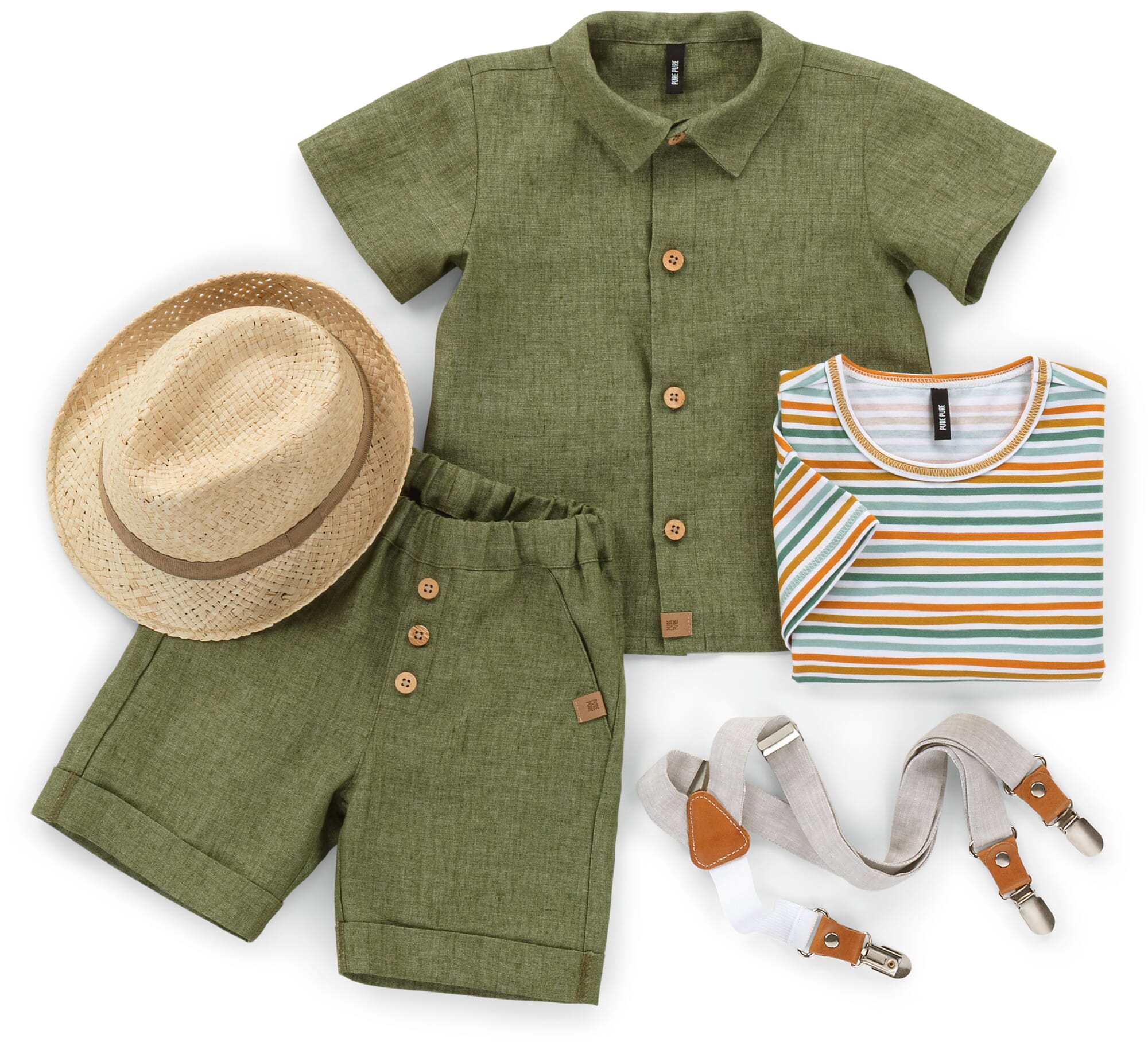 Children straw hat, Brown | Manufactum