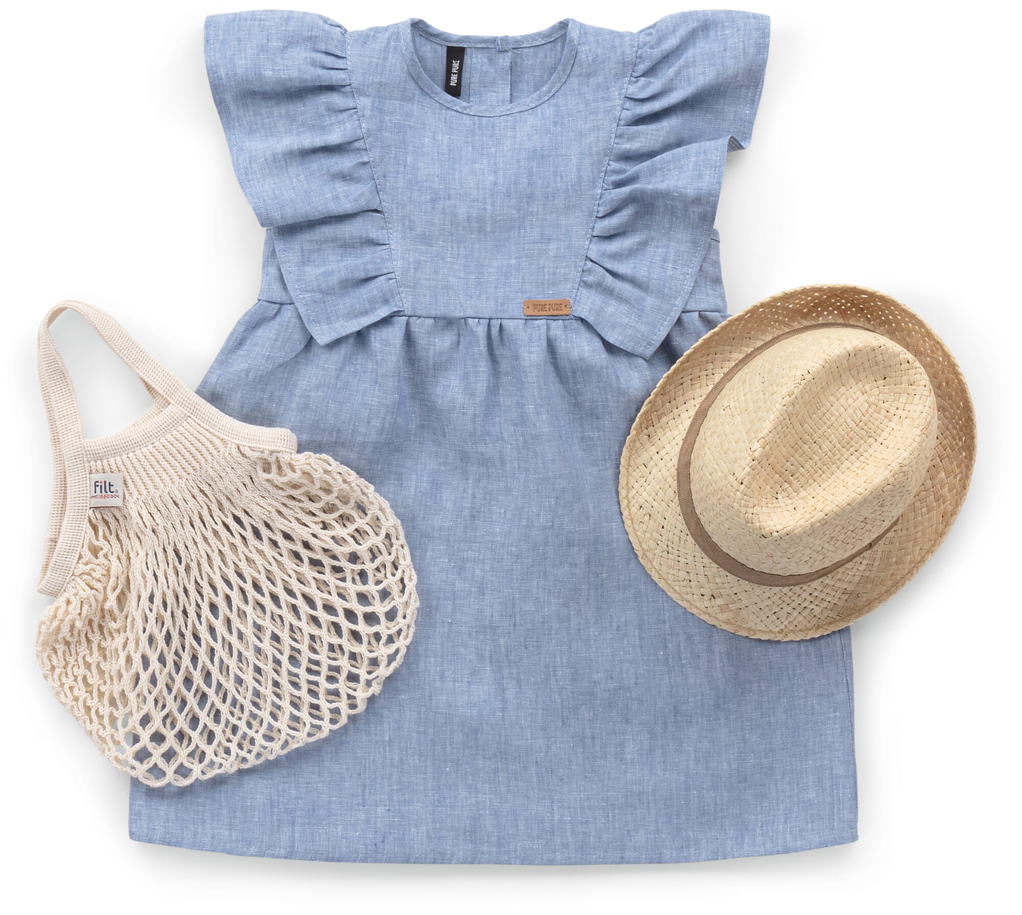 Children straw hat, Brown | Manufactum