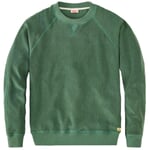 Sweat-shirt homme en éponge Vert