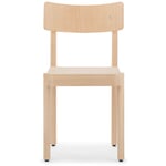 EINSER Chair Untreated / Stainless steel, raw (flat pack)