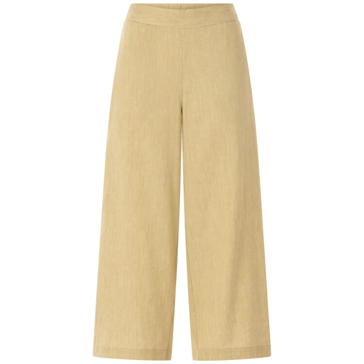 Pantalon pour femme en lin et coton