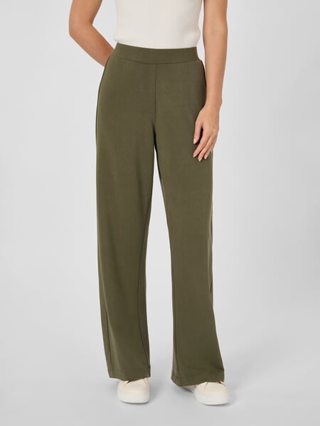 Pantaloni Marlene da donna in TENCEL™ Oliva, Tragebild