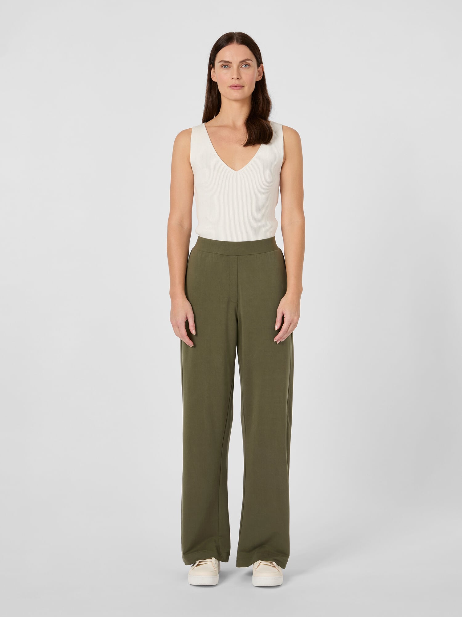 美品 フォクシーニューヨーク Marlene Pants カーキ 42 Women's TENCEL™ Marlene Pants, Olive | Manufactum