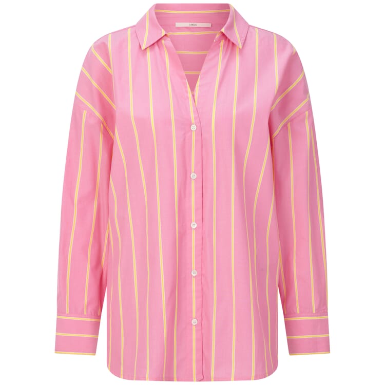 Ladies blouse striped, Rose