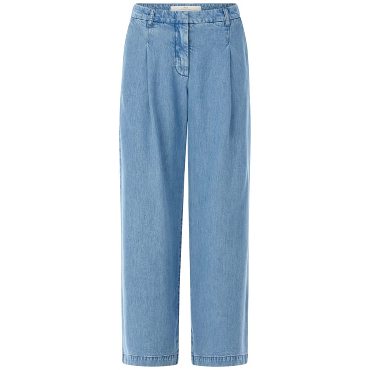 Damejeans med læg i linningen TENCEL™, Denim