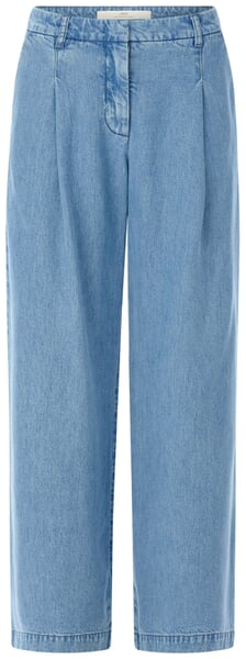 Women’s Jeans with Pleated Waistband, TENCEL™ Denim