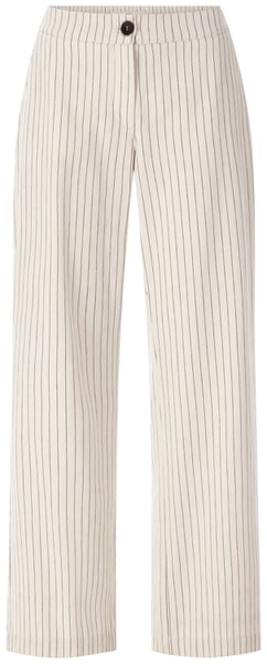 Women’s Marlene Pants, Pinstriped White