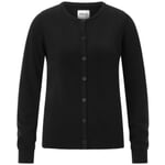 Dames vest katoen Zwart