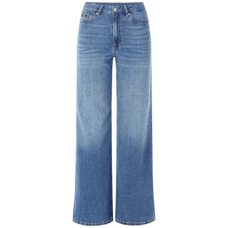 Jeans flare pour femmes, Bleu moyen