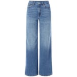 Ladies Jeans Flared Medium blue