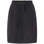 Dames rok linnen Donkerblauw