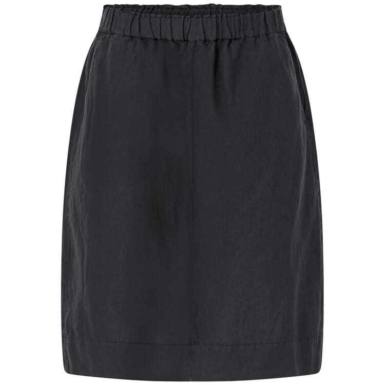 Women's Linen Skirt, Dark blue