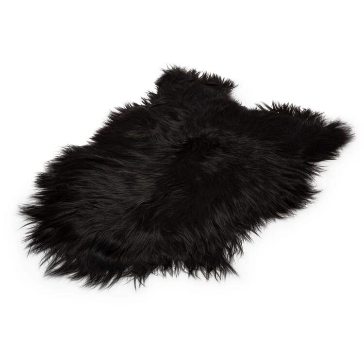 Fourrure de mouflon du Nord, Noir naturel