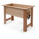 Balkon verhoogd bed larikshout