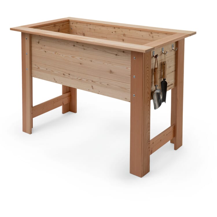 Balkon verhoogd bed larikshout