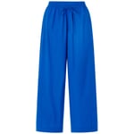 Ladies' fabric trousers Blue