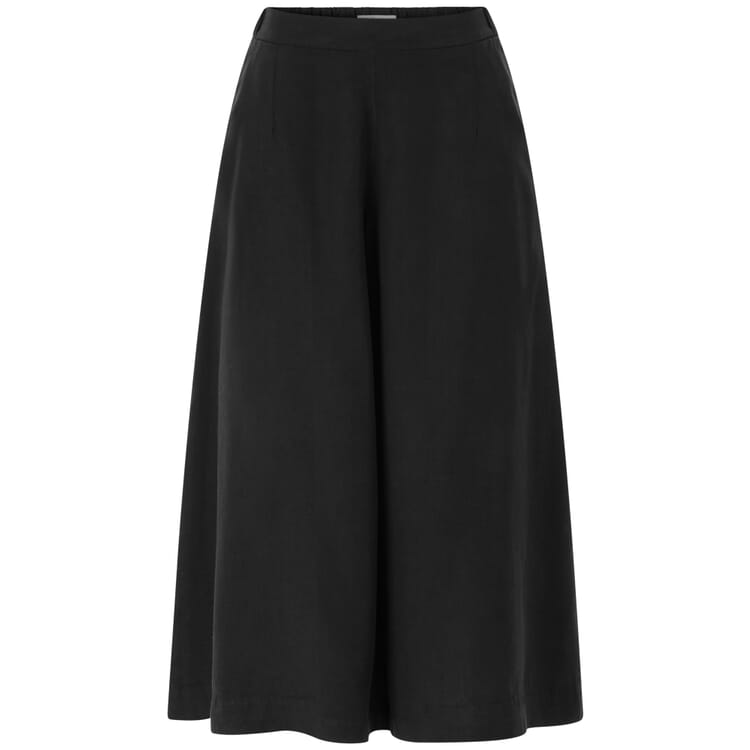 Ladies' lyocell trousers, Black