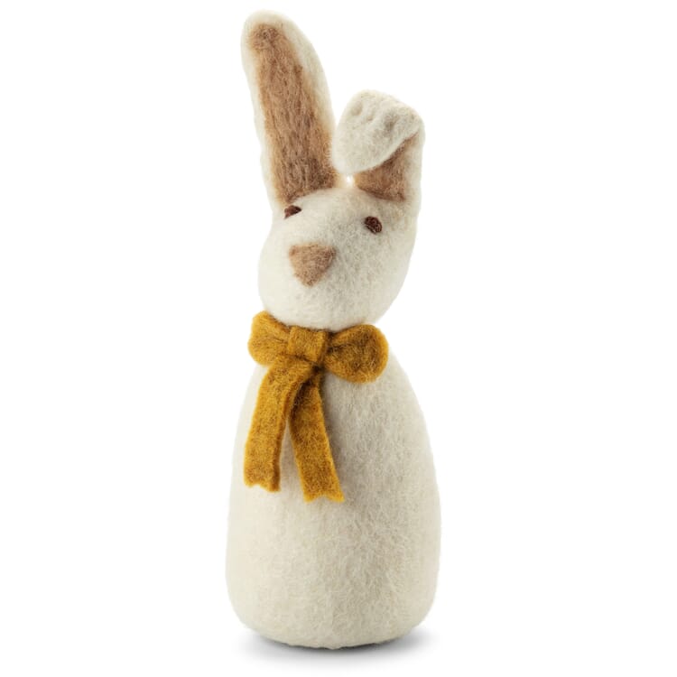Lapin de Pâques avec ruban
