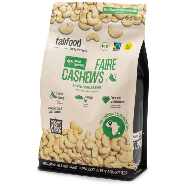 Biologische cashewnoten natuurlijk
