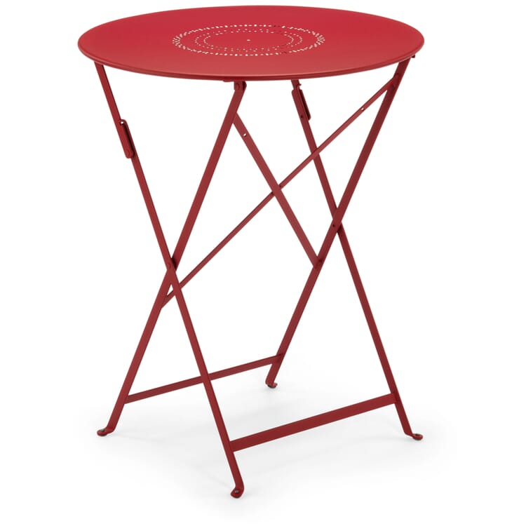 Fermob Table de bistrot française Floreal, Chili