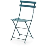 Chaise de bistrot français Fermob Bleu acapulco