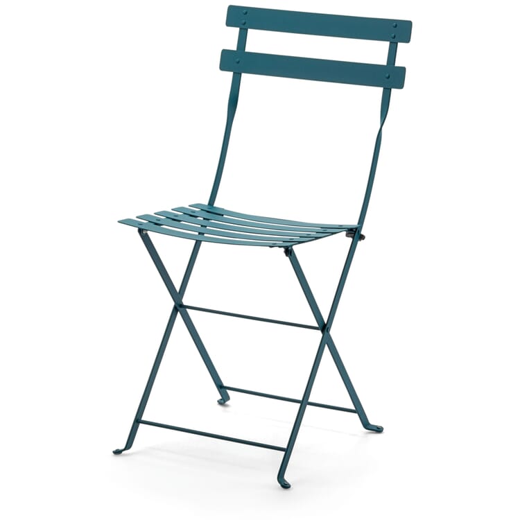 Chaise de bistrot française Fermob, Bleu Acapulco