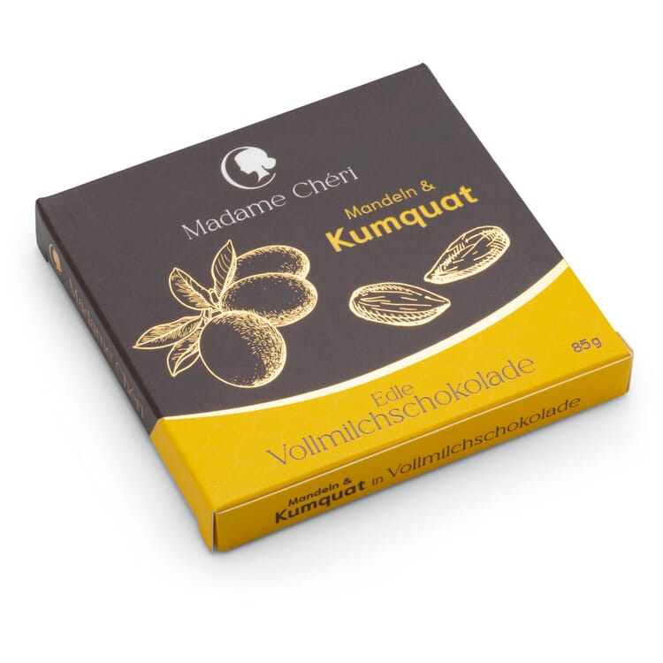 Madame Chêri Leche entera Kumquat Almendra