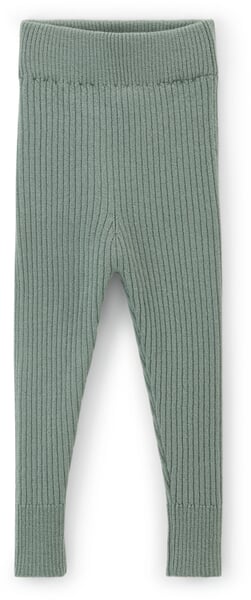 Kinder-Leggings Merinowolle Salbei