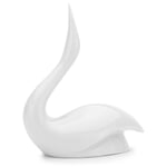 Ring holder swan porcelain