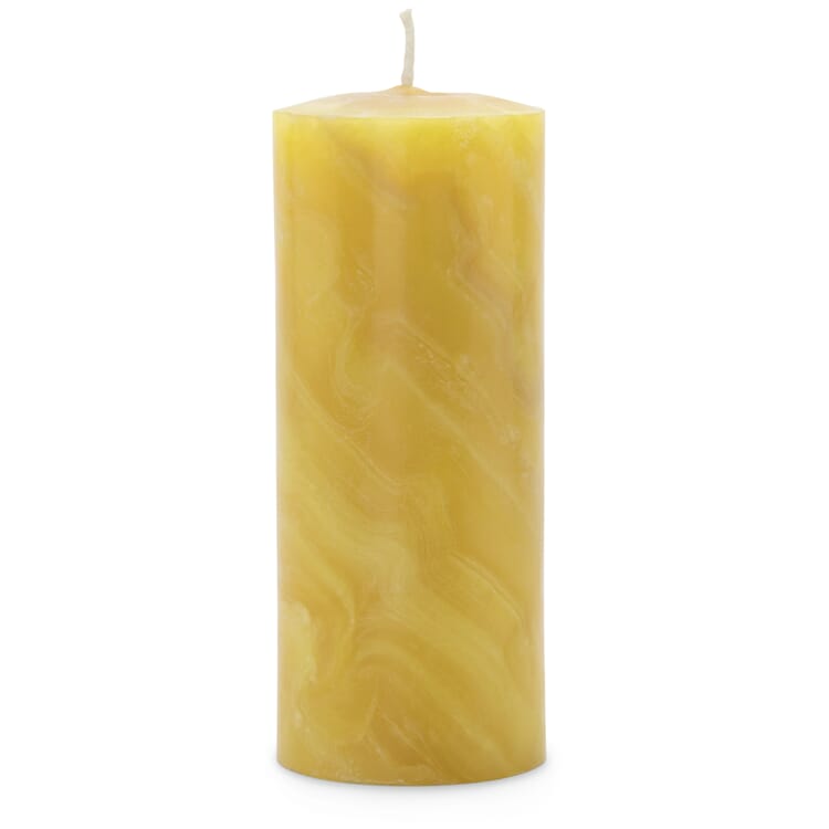 Bougie de l'Avent en cire d'abeille