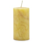 Advent candle beeswax Small Natural
