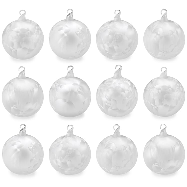 Lauscha ijs glazen bollen