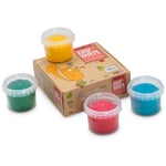 Set de 4 colores básicos de plastilina