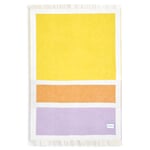 Virgin wool blanket Color Blocking