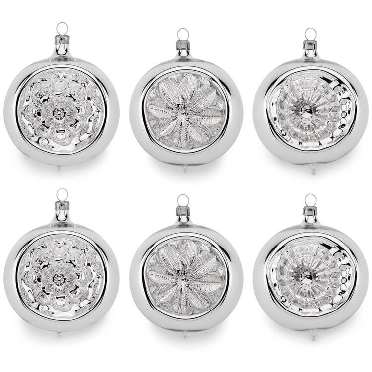 Bolas reflex Lauscha tradicionales, Ø aprox. 8 cm (6 bolas)