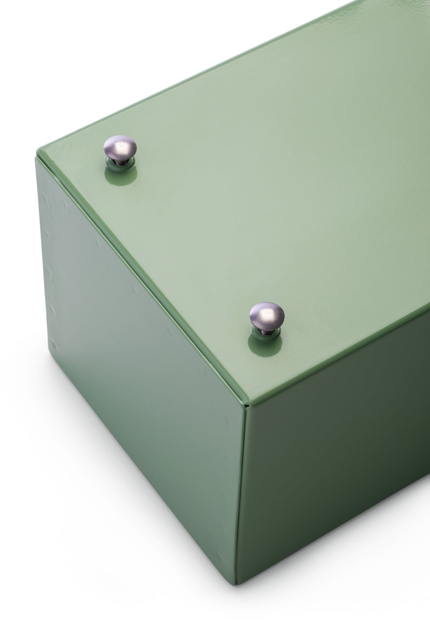 Blumenkasten Stahl, Hellgrn | Manufactum