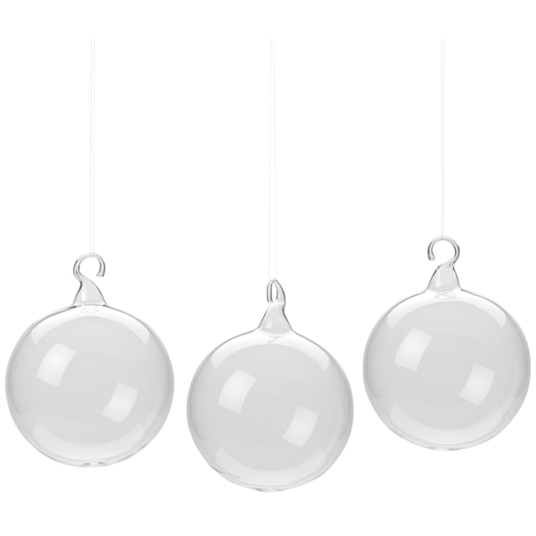 Lauschaer Kristallkugeln, Ø 6 cm - 12 Stück