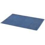 Terry bath mat Blue 67 × 100 cm