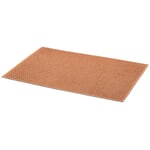 Terry bath mat Terracotta 67 × 100 cm