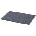 Bademåtte i frotté Anthracite 50 × 70 cm