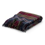 Tartan pure new wool blanket Morello Check